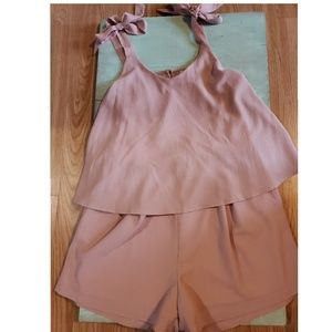 She+Sky Blush Romper
